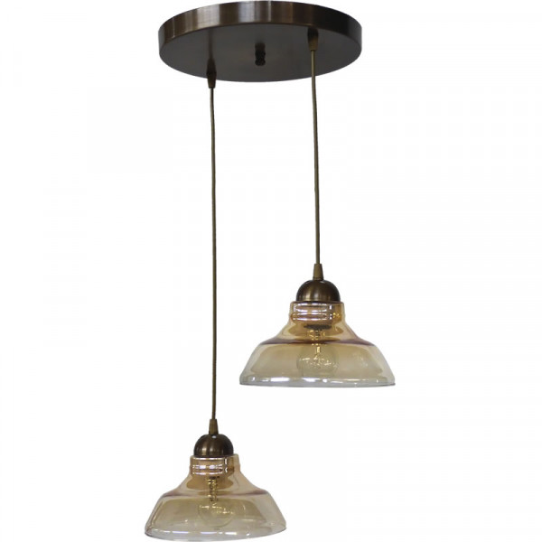 Pendant GL-5060 Pendel 2L BL-Trans