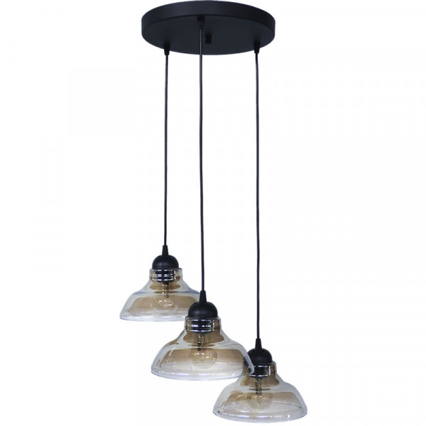 Pendant GL-5060 Pendel 3L BL-Trans